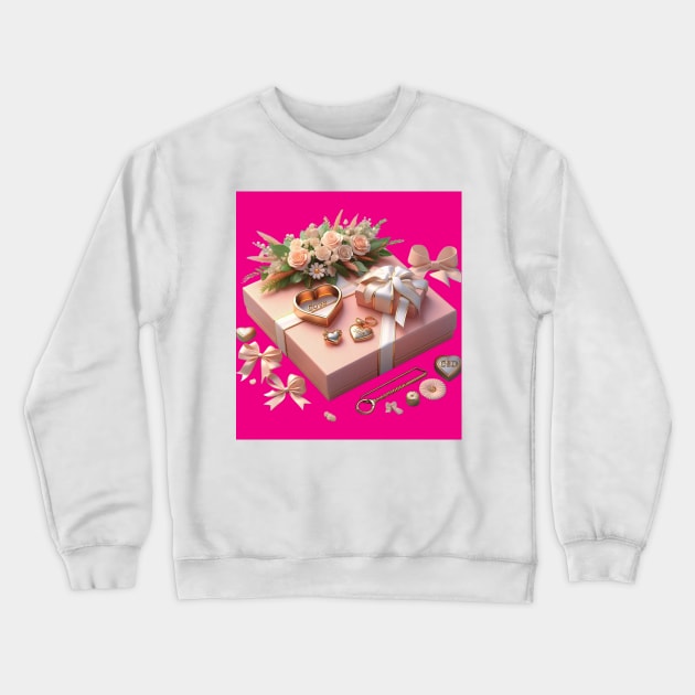 wedding anniversary gifts for him her Crewneck Sweatshirt by Fashionkiller1